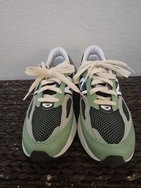 New Balance 990v6 Made in USA Avocado Natural Mint Sneakers U990AB6 Men Size 9.5